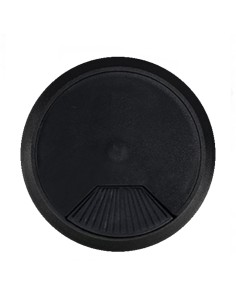 Tapón pasacables tpc01 ø60 x 22 mm negro, blister