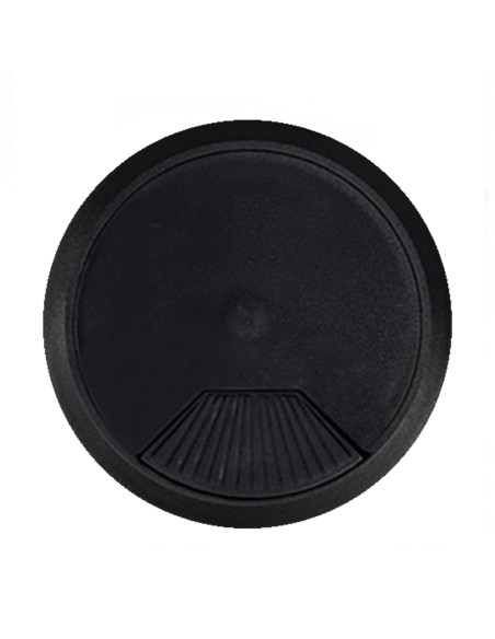 Tapón pasacables tpc01 ø60 x 22 mm negro, blister