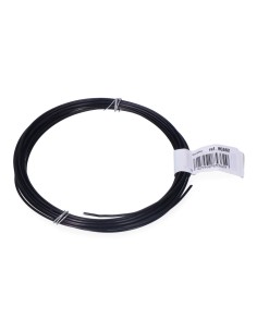 Alambre aluminio negro, calibre ø1,5 mm x 5 m