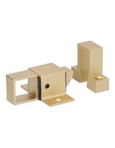 Cierre de aluminio para ventana dorado