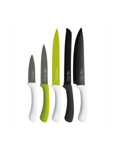 Juego de cuchillos 5 piezas acero inoxidable green