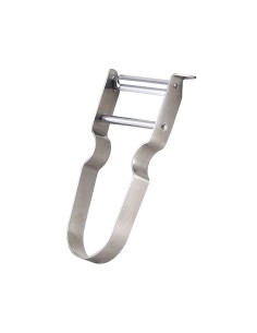 Pelador cuchilla lisa acero inoxidable expert 7 x 11 cm