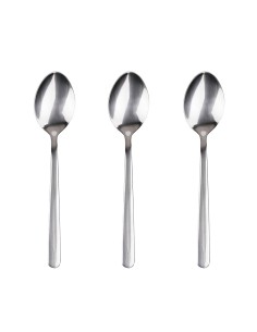 Cuchara de acero inoxidable reciclado brillo earth 3 uds