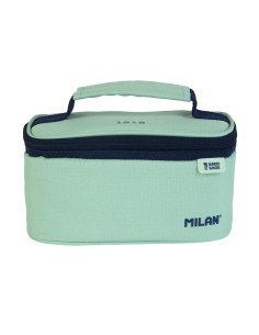 Bolsa isotérmica porta alimentos serie 1918 verde con 1 recipiente 1,5 l