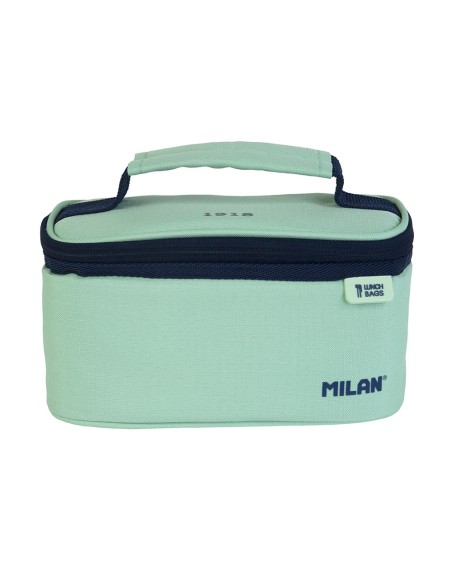 Bolsa isotérmica porta alimentos serie 1918 verde con 1 recipiente 1,5 l