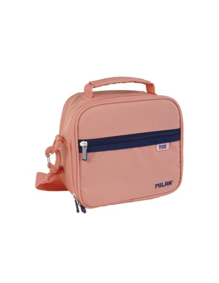 Bolsa isotérmica porta alimentos serie 1918 rosa con 3 recipientes 3,5 l