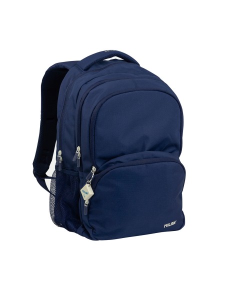 Mochila escolar 4 cremalleras serie 1918 25 l azul marino