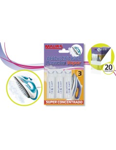 Descalcificador plancha vapor, blister 3 uds