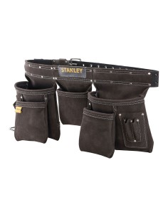 Delantal portaherramientas negro