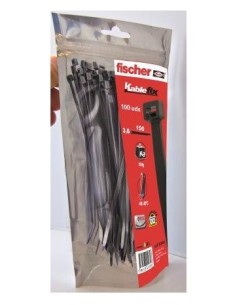BRIDA 2,5 100MM NYL NE FISCHER 100 PZ