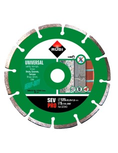 Disco diamantado sev pro ø125 mm