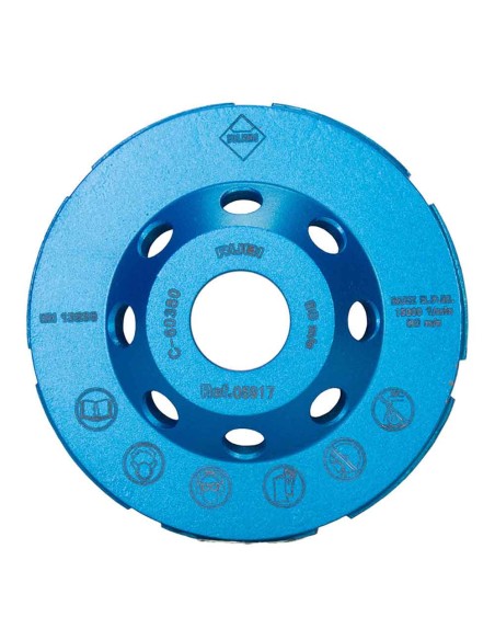 Muela desbaste doble corona para hormigón ø100 mm