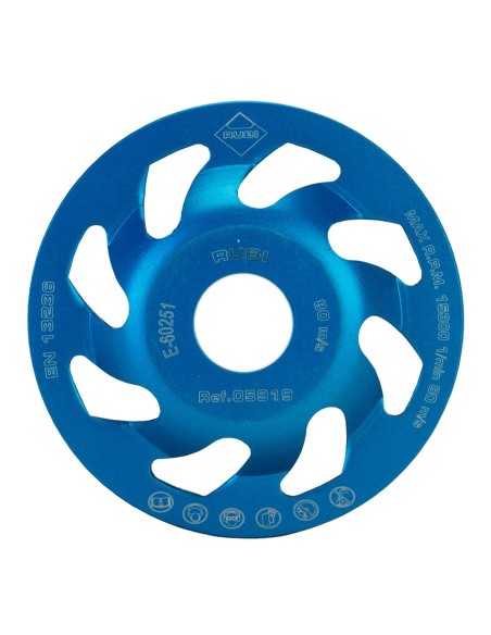 Muela desbaste fan cup para hormigón ø100 mm