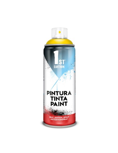 Pintura alquídica spray 520 cc ref 643 amarillo canario mate 300 ml