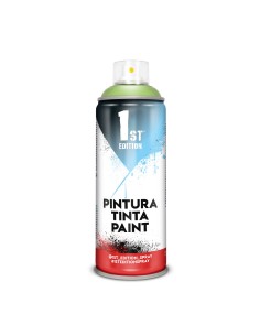Pintura alquídica spray 520 cc ref 650 verde pistacho mate 300 ml