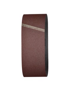 Lijas de banda, corindón, 75 x 533 mm, grano120, set 3 uds
