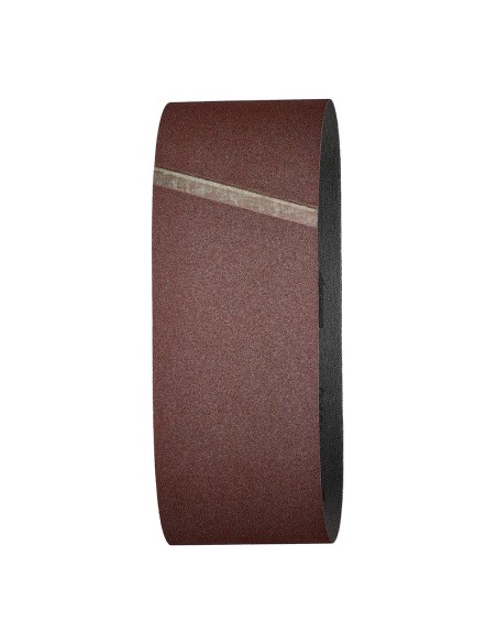 Lijas de banda, corindón, 75 x 533 mm, grano120, set 3 uds