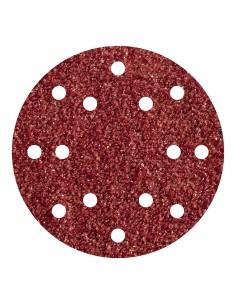 Discos adhesivos de lijar corindón, para exc., ø150 mm, grano80, set 5 uds