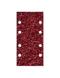 Hojas de lijar adhesivas de corindón, 93 x 185 mm, grano 40, set 10 uds