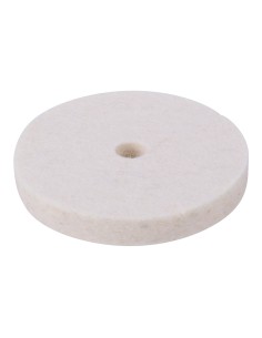 Disco pulidor de fieltro, taladro  10 mm, ø75 x 10 mm