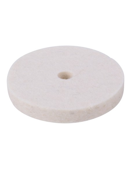 Disco pulidor de fieltro, taladro  10 mm, ø75 x 10 mm