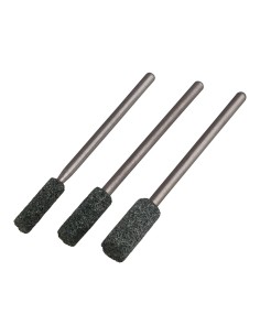 Minimuelas abrasivas cerámicas, 3 piezas