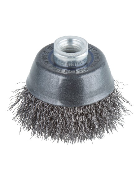 Cepillo de copa de alambre de acero, ws m14 ø70 mm