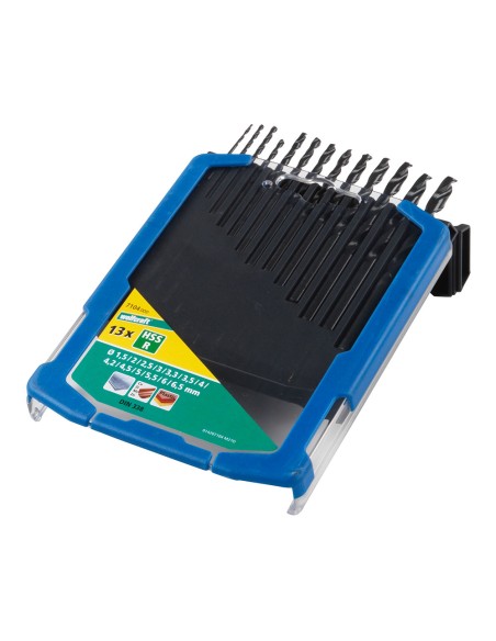 Brocas para metal hss fl, juego de 13 piezas, ø1,50 - ø6,50 mm