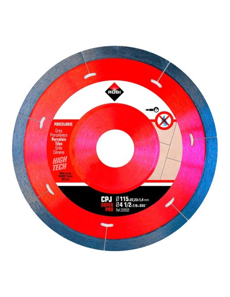 Disco diamantado cpj superpro ø115 mm