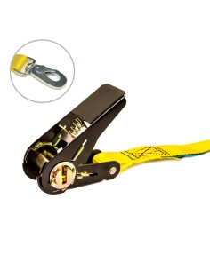 Ratchet 25mm 4,5+0,5m mosqueton 027,045,025,108 ponsa