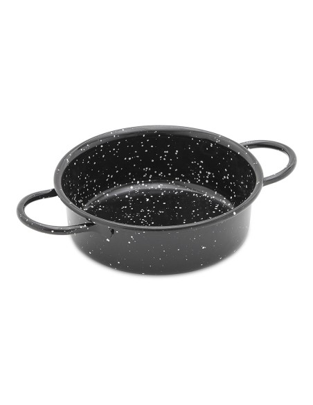 Fuente con asas esmaltada ø12 cm