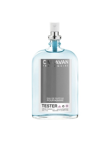 Tester 30ml caravan edp cro n 18 caballero gratis por la compra de 4 unid. de la fragancia correspondiente al tester