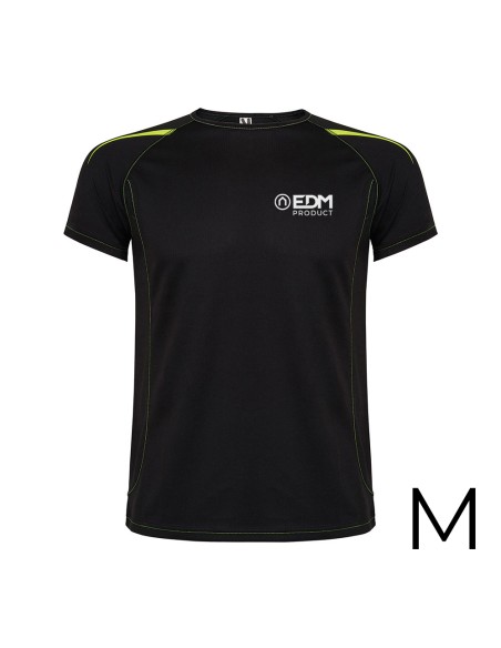 Camiseta deportiva negra talla-m roly