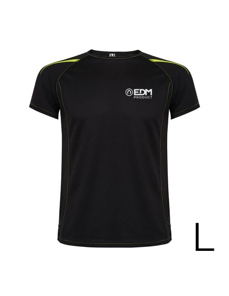 Camiseta deportiva negra talla-l roly