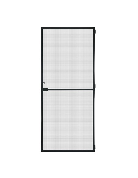 Puerta mosquitera abatible action antracita 100 x 210 cm