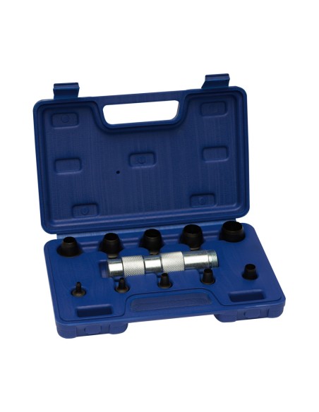 Juego de 10 sacabocados 3-20mm con mango, 11 piezas