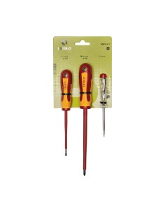 Destornilladores 1000 v + tester, juego de 2 piezas