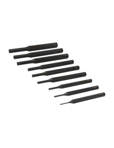 Botadores cilíndricos estriados (2,3,4,5,6,7,8,9,10 mm), juego de 9 piezas