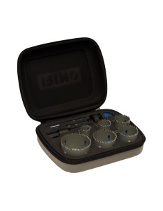 Coronas bimetal, juego de 6 uds