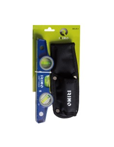 Nivel sólido aluminio inyectado magético 250mm con bolsa 983-25-1