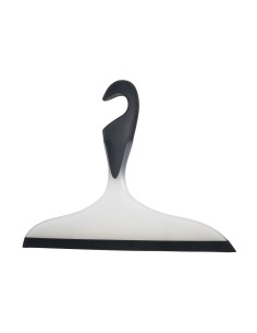 Limpiacristales para el baño/ducha loano 23 cm, negro/blanco