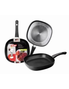 SARTEN COC GRILL 26 26CM LISO INDUBASIC ALU.FORJ IBILI