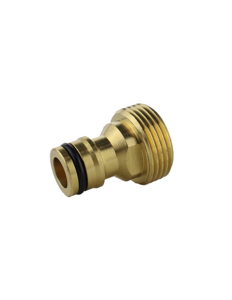 Conector roscado macho 3/4" laton aqua control