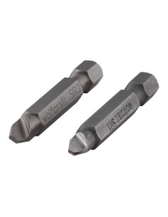 Pack de 2 puntas tornillos defectuosos con cabeza especial 2982000 wolfcraft