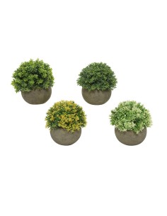Planta artificial con maceta de plastico modelos surtidos 800297