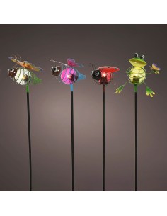Estaca solar con forma de animales de jardin 898092 colores/modelos surtidos