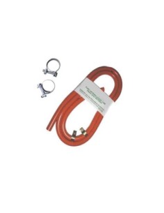 KIT MANGUERA BUTAFLE  BICAPA 9 15MM 1,5MTS (INCLUYE 2 ABRAZADERAS)