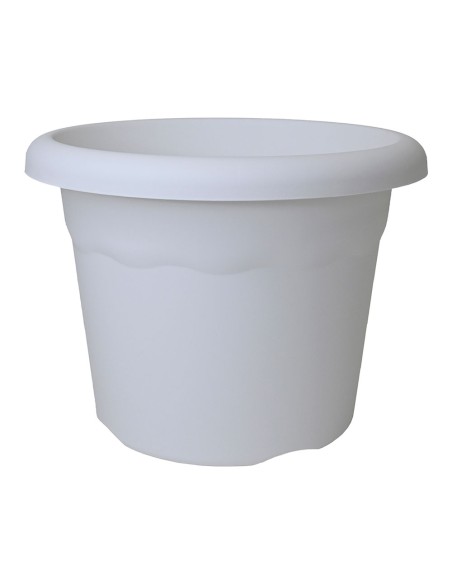 Maceta de inyeccion color blanco ø20cm plastiken