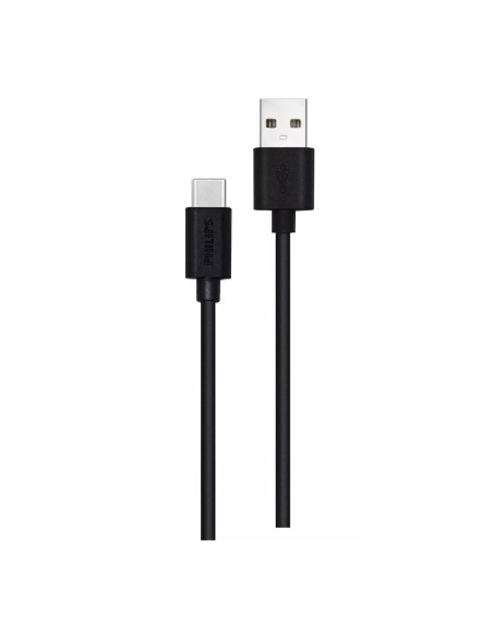 Cable usb-a a usb-c 1,2 m negro