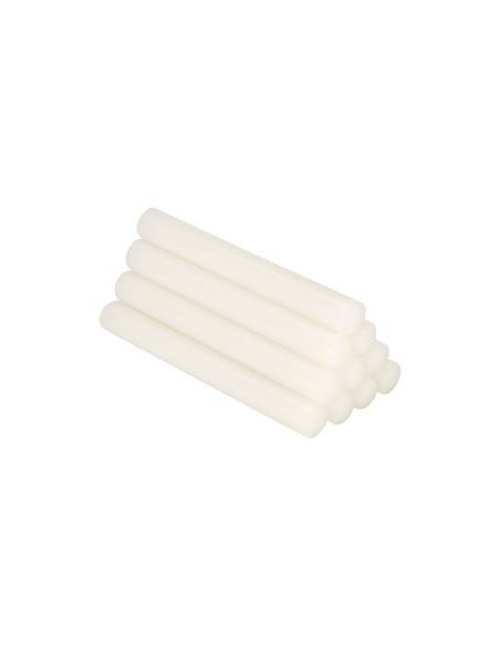 Barra de cola termofusible para uso universal blanca, ø12 x 120 mm, blister 10 uds